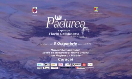Expoziție de grafică și pictură Florin Grădinaru la Muzeul Romanațiului Caracal –  Conacul „Hagiescu Miriște”