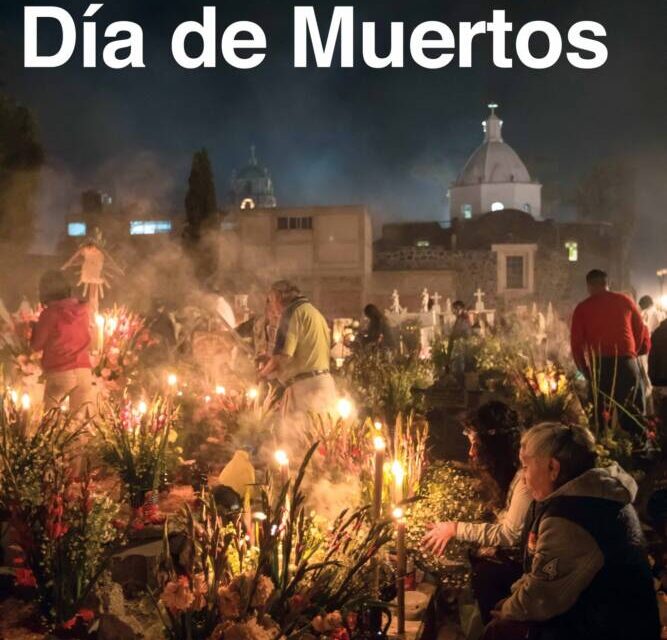 Altar de Día de Muertos la Muzeul Național al Țăranului Român