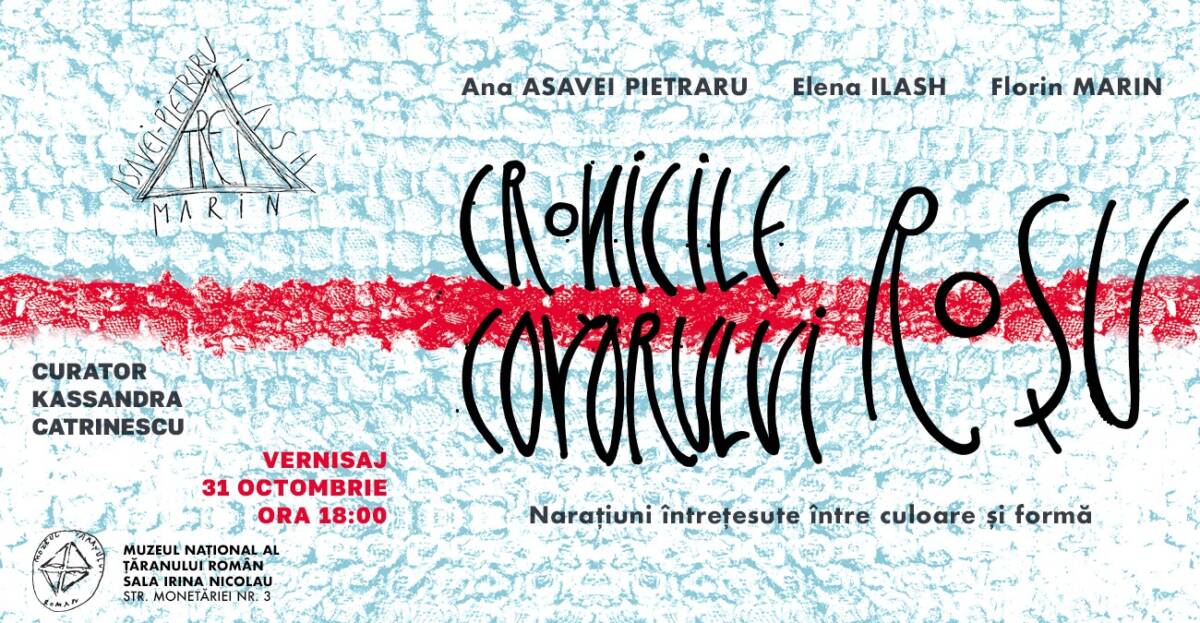 Expoziție „CRONICILE COVORULUI ROȘU. Narațiuni întrețesute în culoare și formă” @ Muzeul Național al Țăranului Român