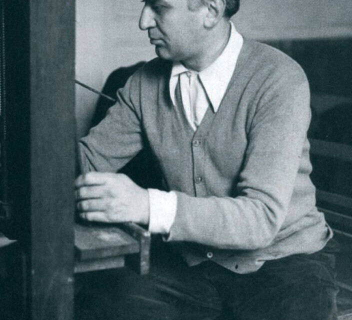 Jacques Herlod în atelier