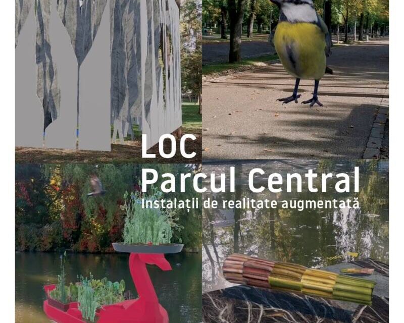 Lansare LOC. Parcul Central – instalații de realitate augmentată în aer liber la Cluj-Napoca