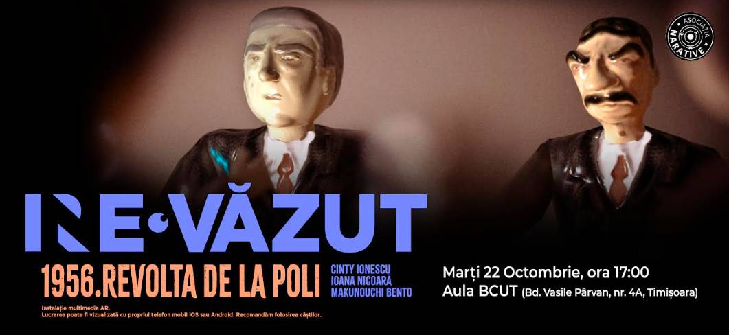 NE/RE*VĂZUT | Revolta de la Poli Timișoara, evocată într-o expoziție new media