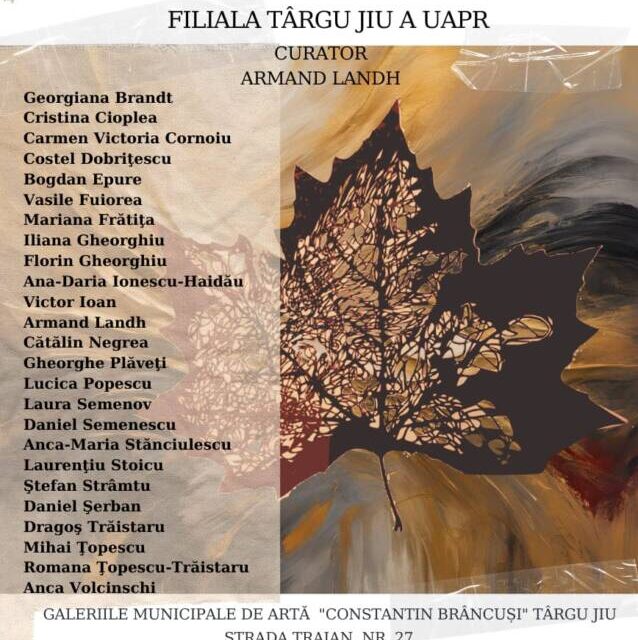 „Salonul de Toamnă”, ediția cu numărul 29 @ Galeriile de Artă „Constantin Brâncuși” din Târgu Jiu
