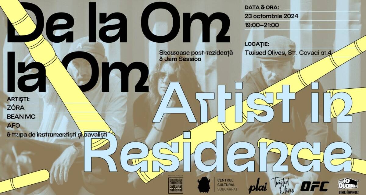 SUBCARPAȚI x ZÓRA „De la Om la Om | Artist in Residence” Jam Session @ Twisted Olives, București