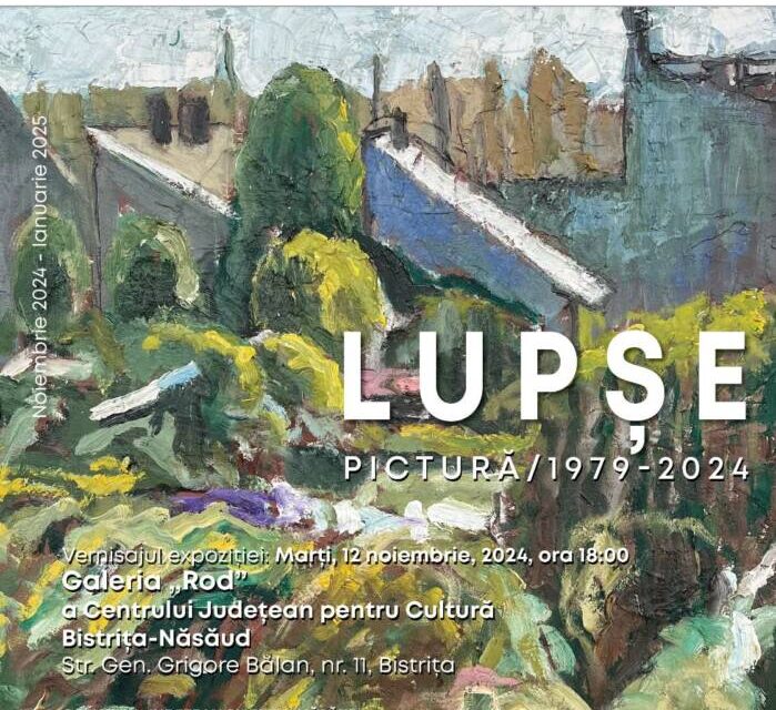 Expoziție Marcel Lupșe „Seducția culorii – despre fața nevăzută a locului” @ Galeria “Rod” a Centrului Județean pentru Cultură Bistrița Năsăud
