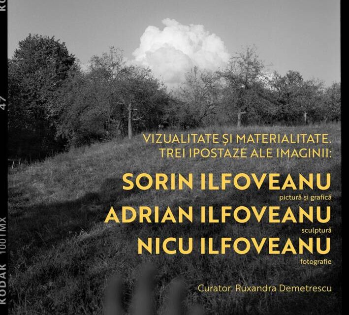 GLORIÆ Art Gallery prezintă o triplă expunere dedicată artiștilor Sorin Ilfoveanu, Adrian Ilfoveanu și Nicu Ilfoveanu