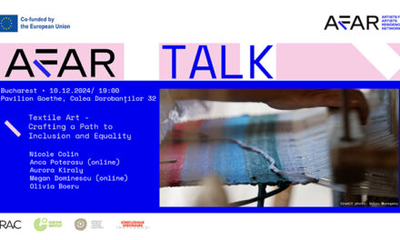 AFAR TALK: Arta textilă ca mijloc de creare a unei căi către incluziune și egalitate @ Goethe-Institut București