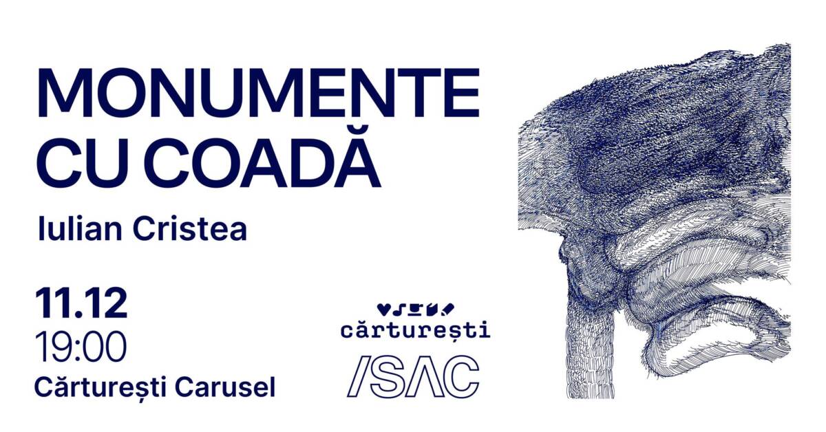 Expoziție Iulian Cristea „Monumente cu coadă” @ Cărturești Carusel, București