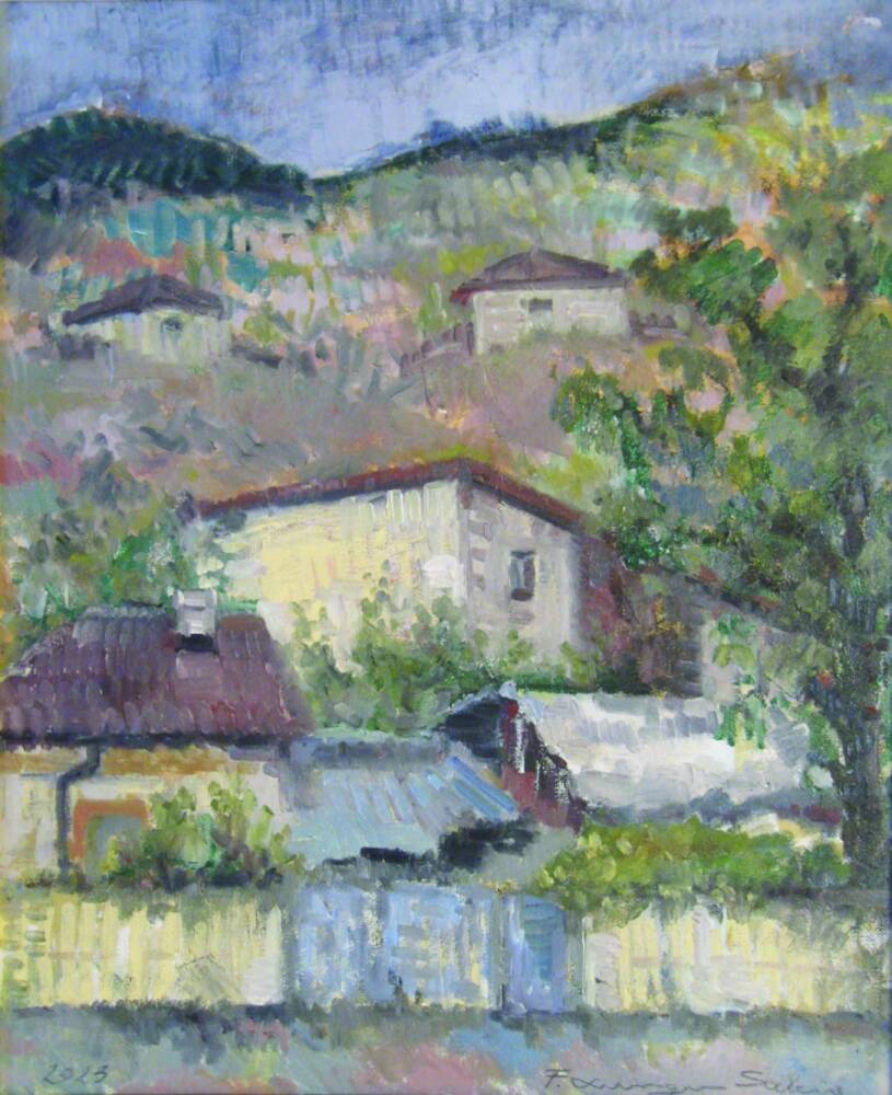 Florin Lungu Case pe strada fagetului up 55x45 2023