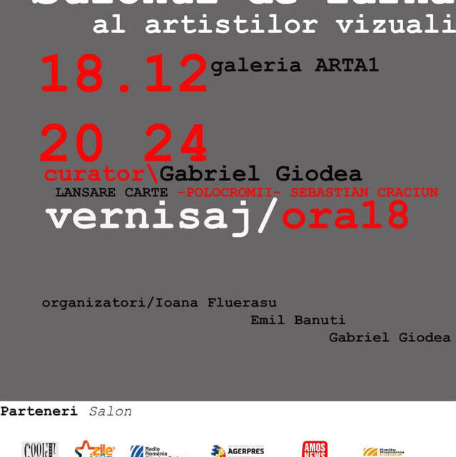 Salonul de Iarnă al Artiștilor Vizuali 2024 @ Galeria ARTA 1, Craiova