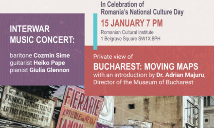 Expoziție „București: Hărți în mișcare” / „Bucharest: Moving Maps” @ ICR Londra