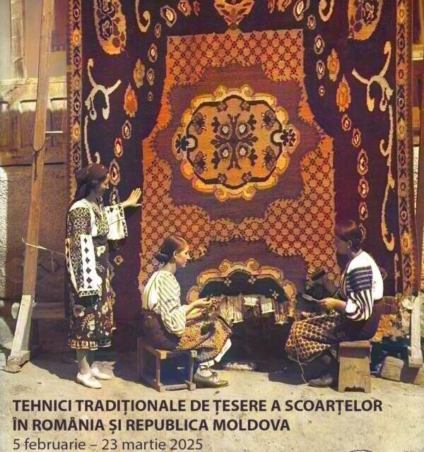Expoziție „Tehnici tradiționale de țesere a scoarțelor în România și Republica Moldova” @ Muzeul Național al Țăranului Român