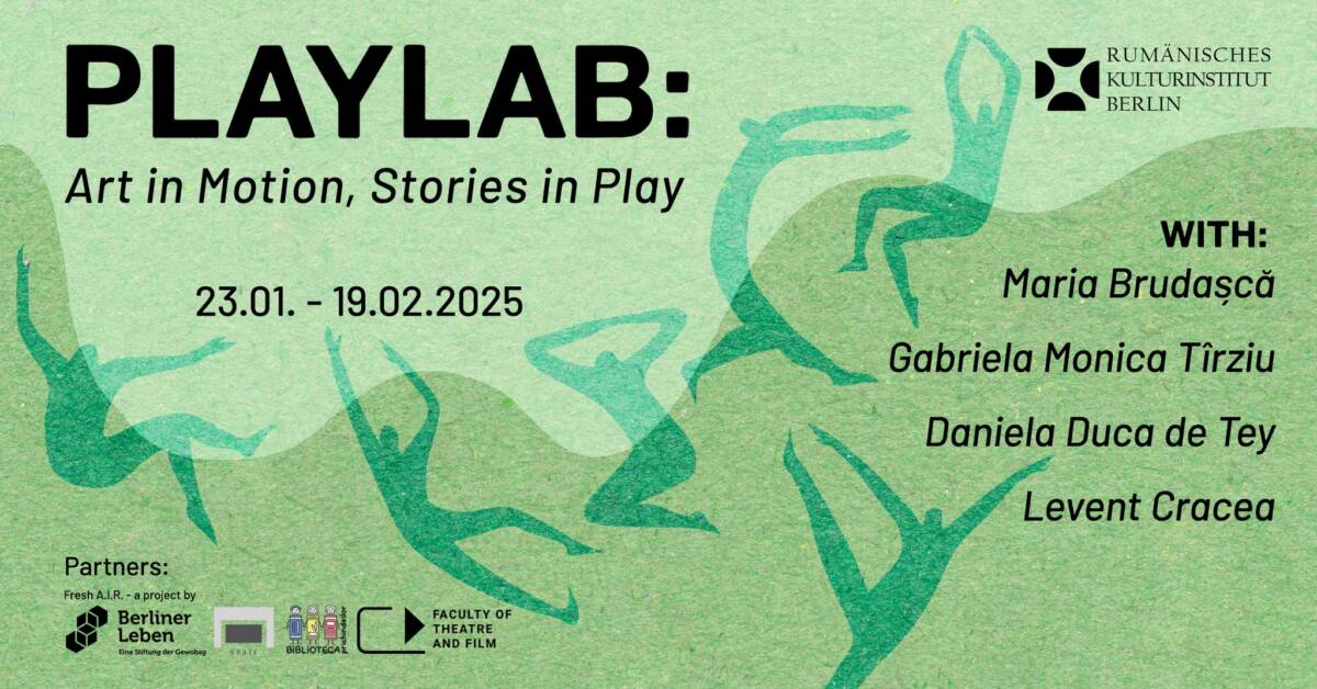 ICR Berlin – Evenimente culturale la început de an 2025: Proiectul Playlab și celebrarea legăturilor culturale România-Germania