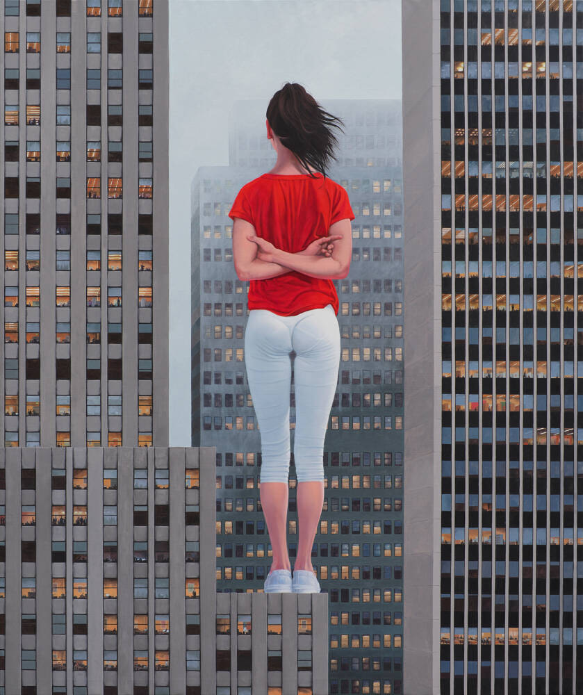 CICIREAN COLLECTION, Roman Tolici, The Keeper, oil on canvas, 230 x 193 cm, 2020