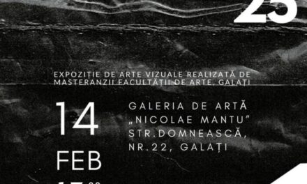 Expoziția STUDIO 2025 a studenților Facultății de Arte – Master din cadrul Universității Dunărea de Jos, Galați, anul I și al II-lea @ Galeria de Artă Nicolae Mantu din Galați
