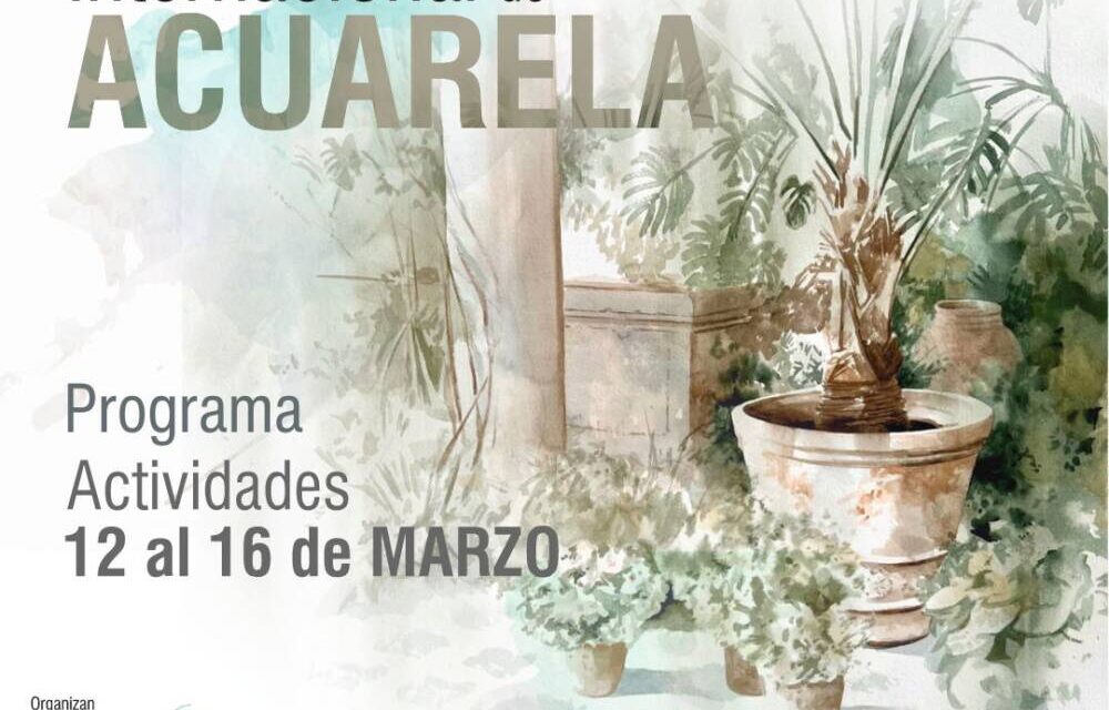 Lucian Muntean expune la Festivalul de Acuarela Cordoba