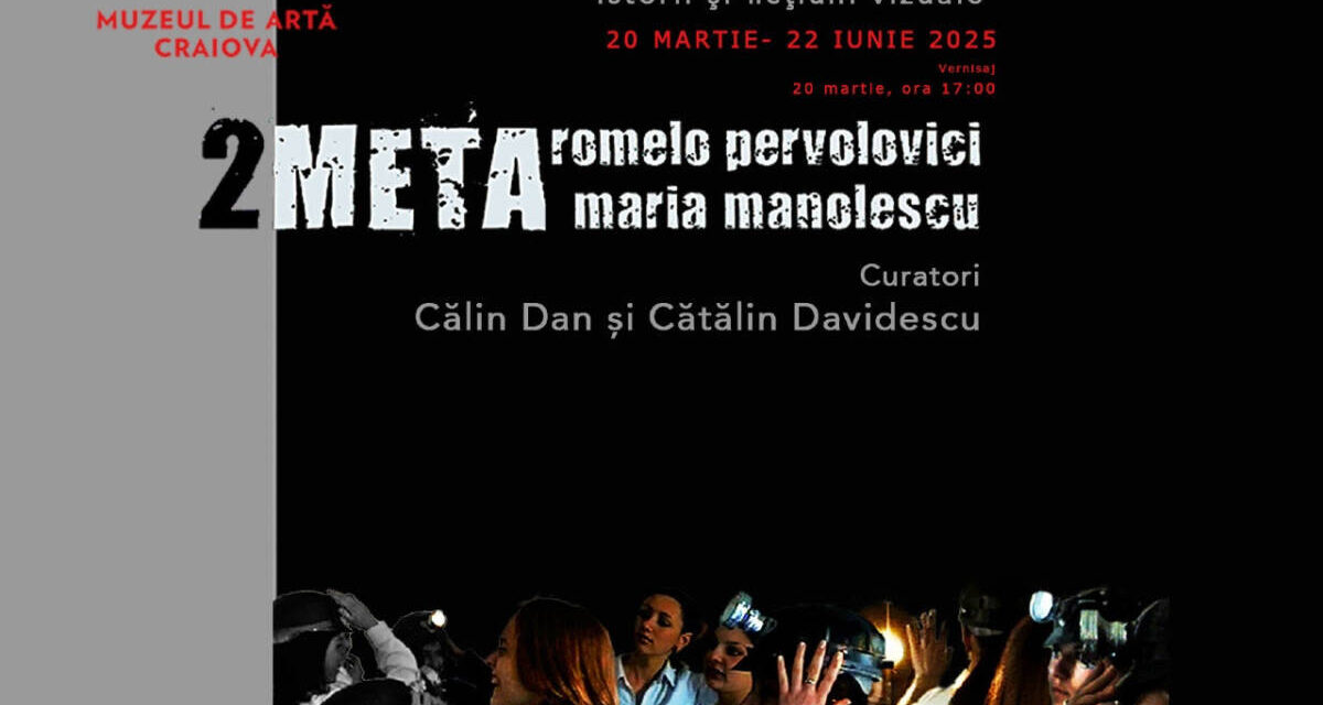 Expoziție Grupul 2META „METAREALIA – Istorii și ficțiuni vizuale” @ Muzeul de Artă Craiova – Centrul „Constantin Brâncuși”