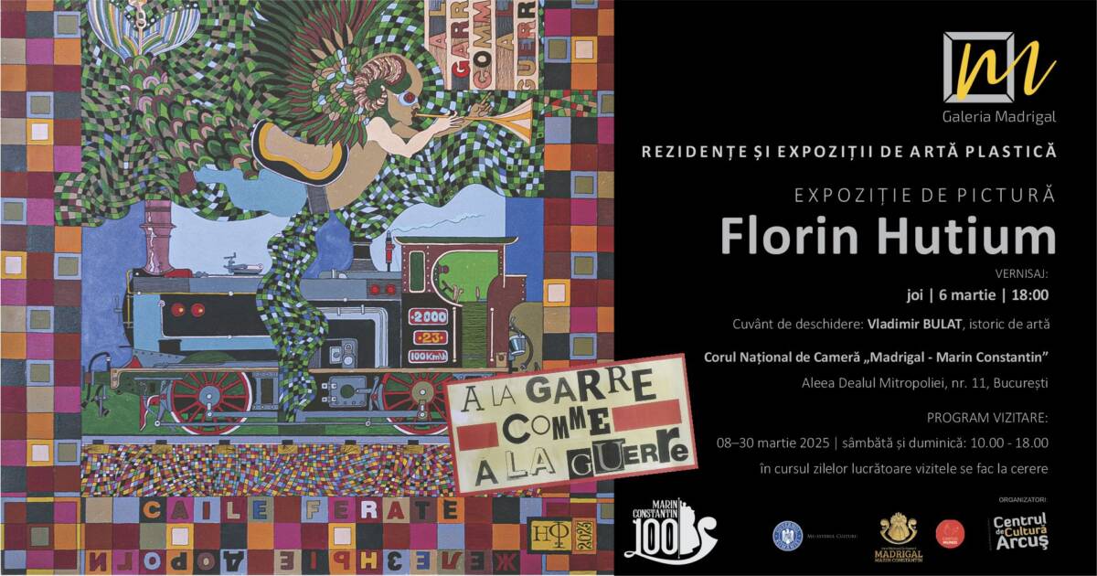 Expoziție de pictură Florin Hutium @ Galeria Madrigal, București