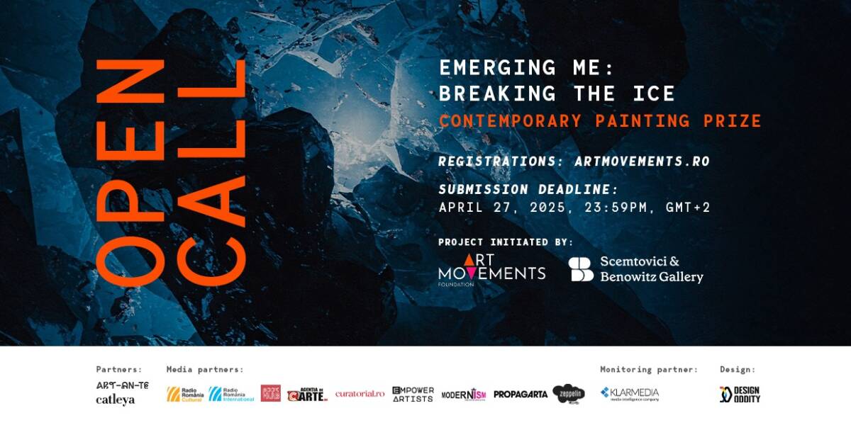 Art Movements Foundation lansează platforma de premiere pentru pictorii emergenți Emerging Me: Breaking the Ice