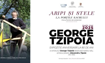 Expoziția aniversară George Tzipoia 80: „Aripi și Stele, La Porțile Sacrului, Documente ale existenței” @ Muzeul Național al Țăranului Român
