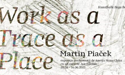 Expoziția Martin Piaček „Work as a Trace as a Place” @ Kunsthalle Bega, Timișoara