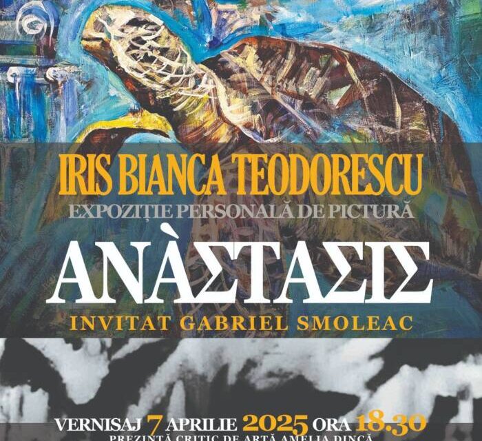 Expoziție de pictură Iris Bianca Teodorescu „Anastasis” @ Muzeul Național al Literaturii Române