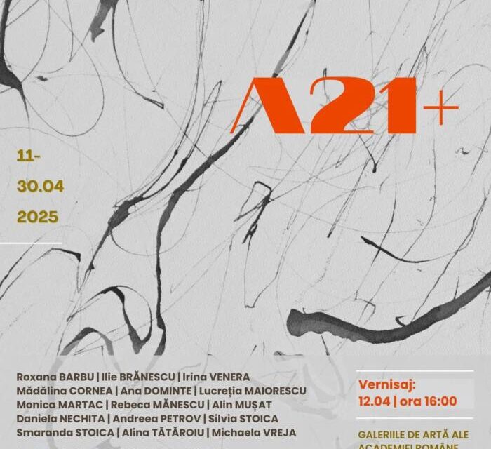 LINIA. A21+ (_04) @ Galeriile de Artă ale Academiei Române, Casa Oamenilor de Știință a Academiei Române
