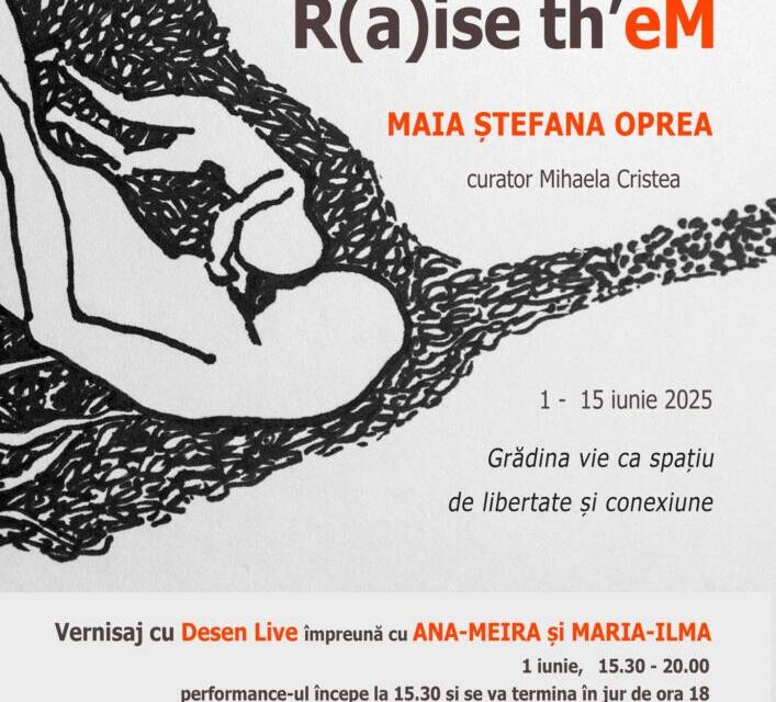 Expoziție-instalație Maia Ștefana Oprea „R(a)ise th’eM” @ Gallery Studio 76 din București