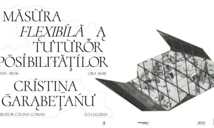 Expoziție personală Cristina Garabețanu „Măsura flexibilă a tuturor posibilităților” @ 2/3 galeria, București