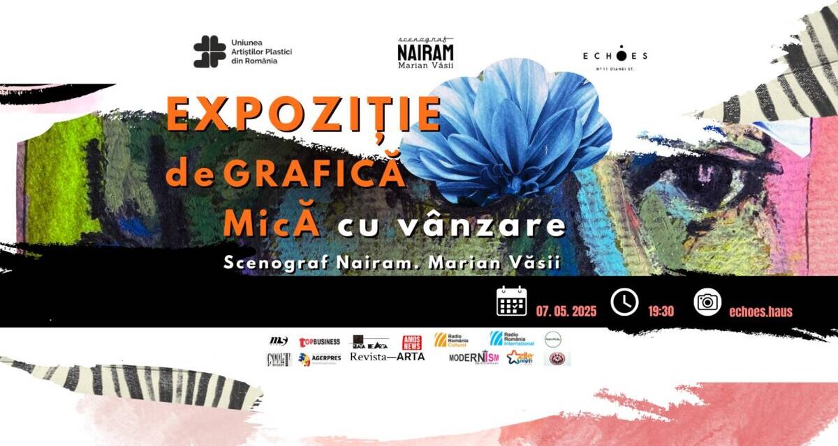 Expoziție personală de grafică mică Marian Văsii „Aici nu e loc pentru perfecțiune – e loc pentru adevăr” @ Echoes, București
