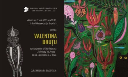 Expoziție personală Valentina Druțu @ Galeria de artă „Th. Pallady” a U.A.P.R. Filiala Iași