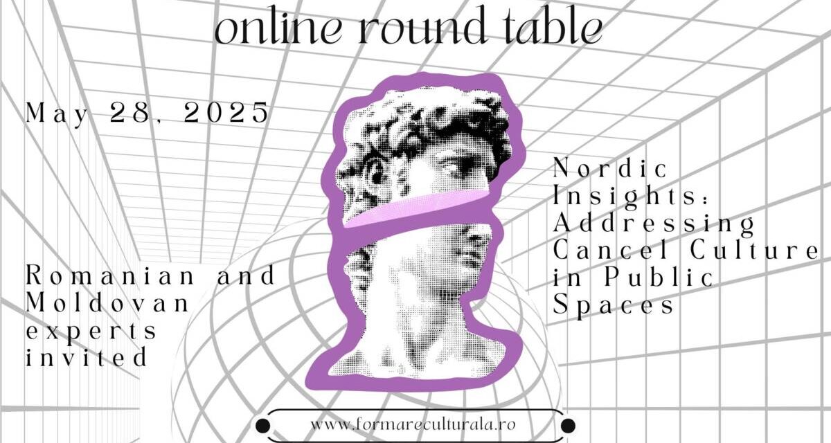 Apel la înscriere, prima masă rotundă virtuală a proiectului „Nordic Insights”: monumente controversate în spațiul public