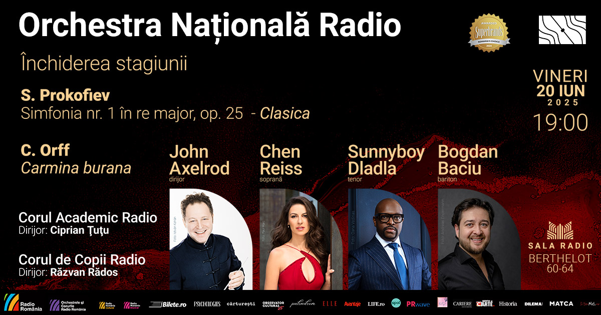 „Carmina Burana” închide stagiunea la Sala Radio: o „superproducție” muzicală cu peste 140 de muzicieni