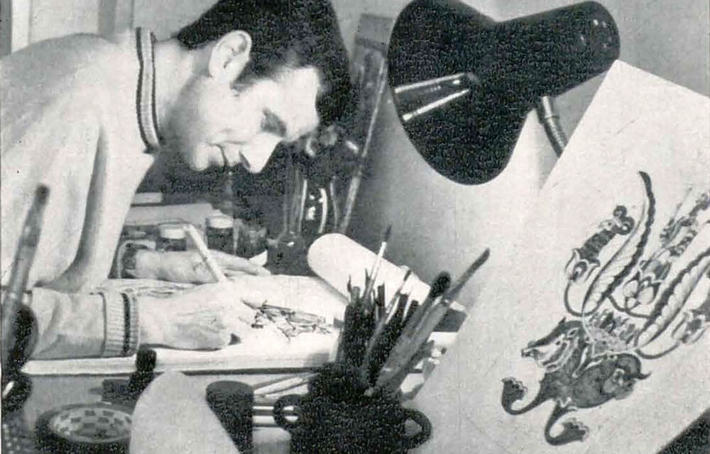 Done Stan, în atelier, 1969