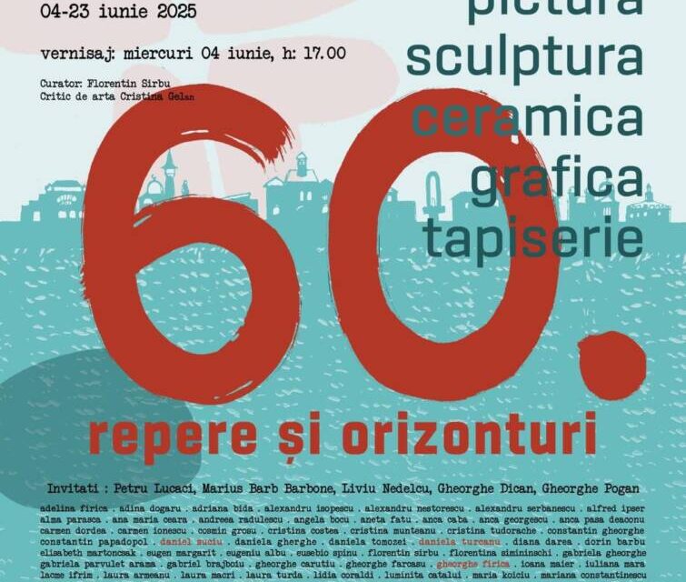 Expoziție aniversară „60. Repere și orizonturi” – eveniment de excepție la Muzeul de Artă Constanța