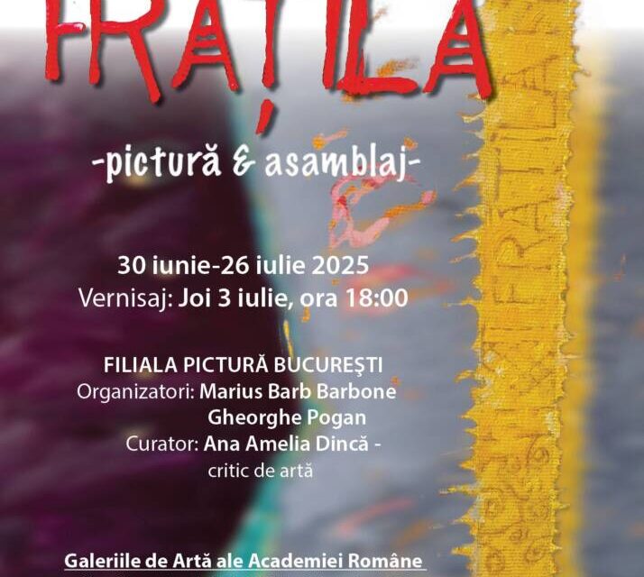 Expoziție de pictură Marius Frățilă @ Galeriile de Artă ale Academiei Române, București