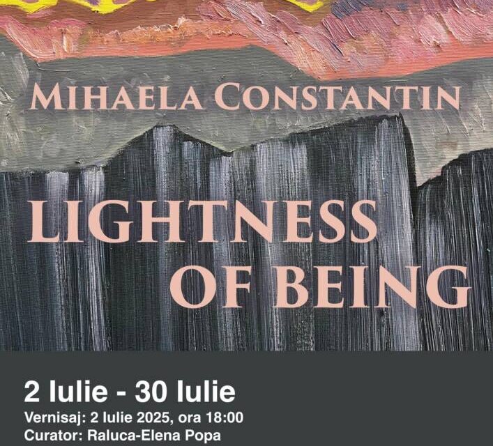 Expoziție personală de pictură Mihaela Constantin „Lightness of Being” @ Sala Constantin Brâncuși, Palatul Parlamentului