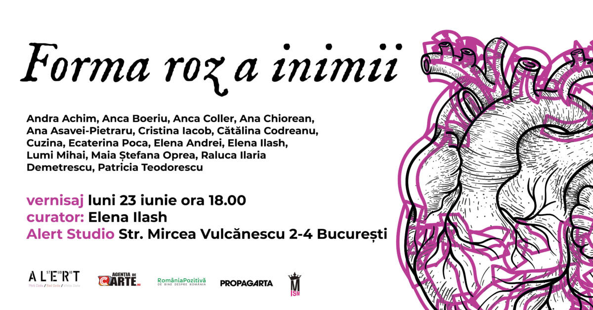 „Forma roz a inimii” @ Alert studio, București