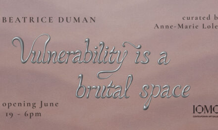 Expoziție Beatrice Duman „Vulnerability is a brutal space” @ IOMO Gallery, București