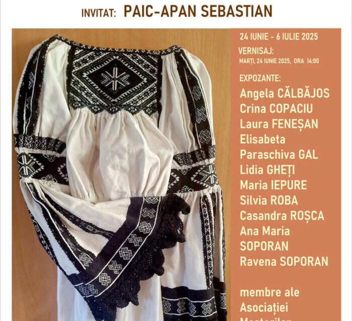 „Cămașa tradițională – Arc peste vremi” @ Muzeul de Artă Cluj-Napoca