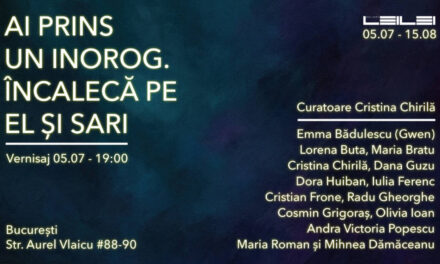 Expoziție „Ai prins un inorog.  Încalecă pe el și sari!” @ Leilei Gallery, București