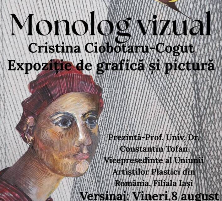 Expoziție de grafică și pictură Cristina Ciobotaru-Coguț „Monolog vizual” @ Galeria de artă „Octav Băncilă” a U.A.P.R. Filiala Iași