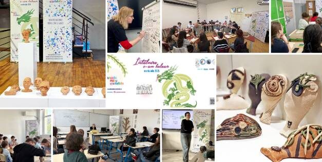 Balauri modelați în cuvinte și lut, un proiect care a dat formă imaginației a peste 120 de copii din Bucureşti