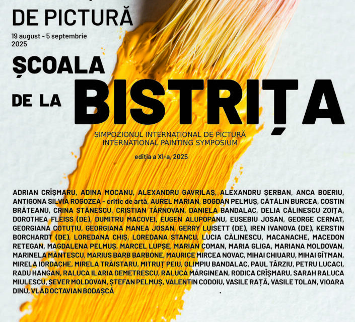 Expoziția „Școala de la Bistrița”, ediția a XI-a, în cadrul Simpozionului Internațional de Pictură @ Galeriile de Artă ale Academiei Române – Casa Oamenilor de Știință, București