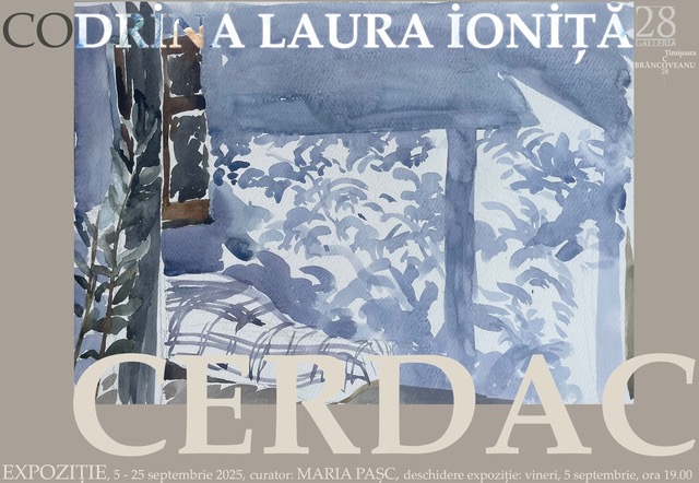 Expoziție Codrina Laura Ioniță „Cerdac” la Galleria 28, Timișoara