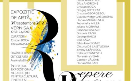 Expoziţie de artă „Repere Dunărene” Spaţiul Expoziţional al Direcţiei Pentru Cultură, Tineret și Sport, Olteniţa