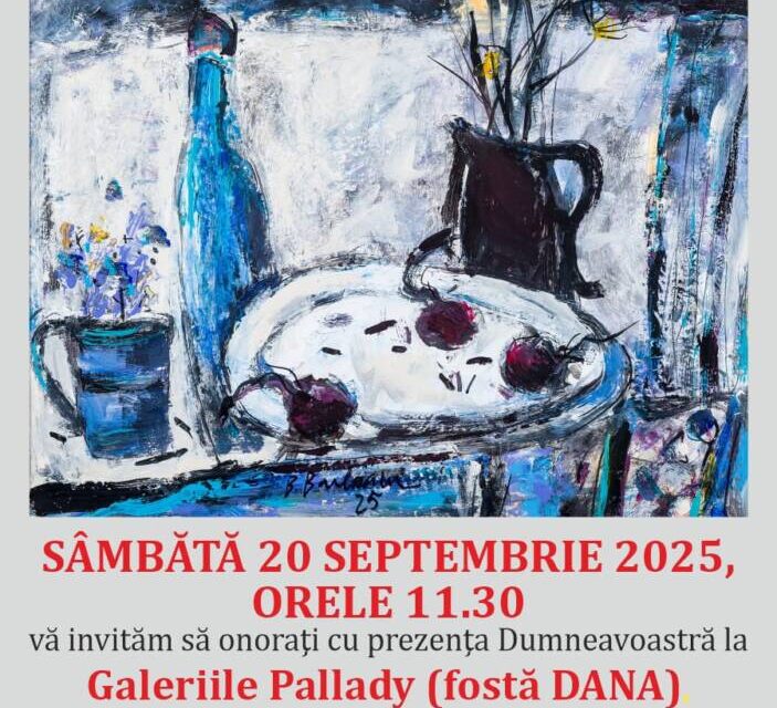 Expoziție de pictură Bogdan Bârleanu @ Galeria de artă „Th. Pallady” a U.A.P.R. Filiala Iași
