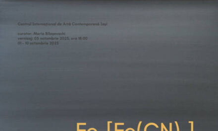 Expoziție de pictură Mando intitulată „Fe4 [ Fe ( CN )6 ] 3” @ Centrul Internațional de Artă Contemporană –  Baia Turcească din Iași