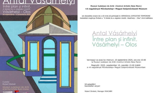 Expoziție „Între plan și infinit. Vásárhelyi – Olos” @ Muzeul Județean de Artă «Centrul Artistic Baia Mare»