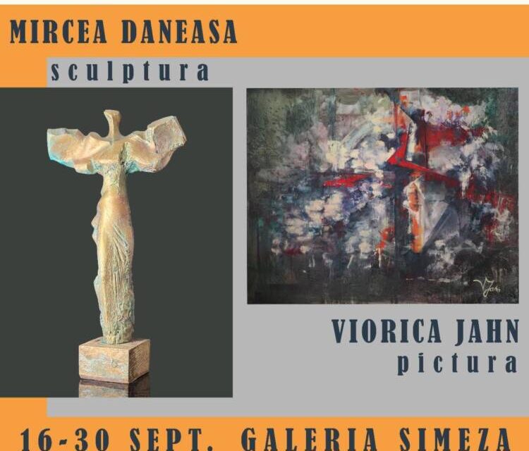 Expoziție Viorica Jahn, pictură și Mircea Dăneasa, sculptură „Metapolitica – contraste”, la Galeria Simeza, București
